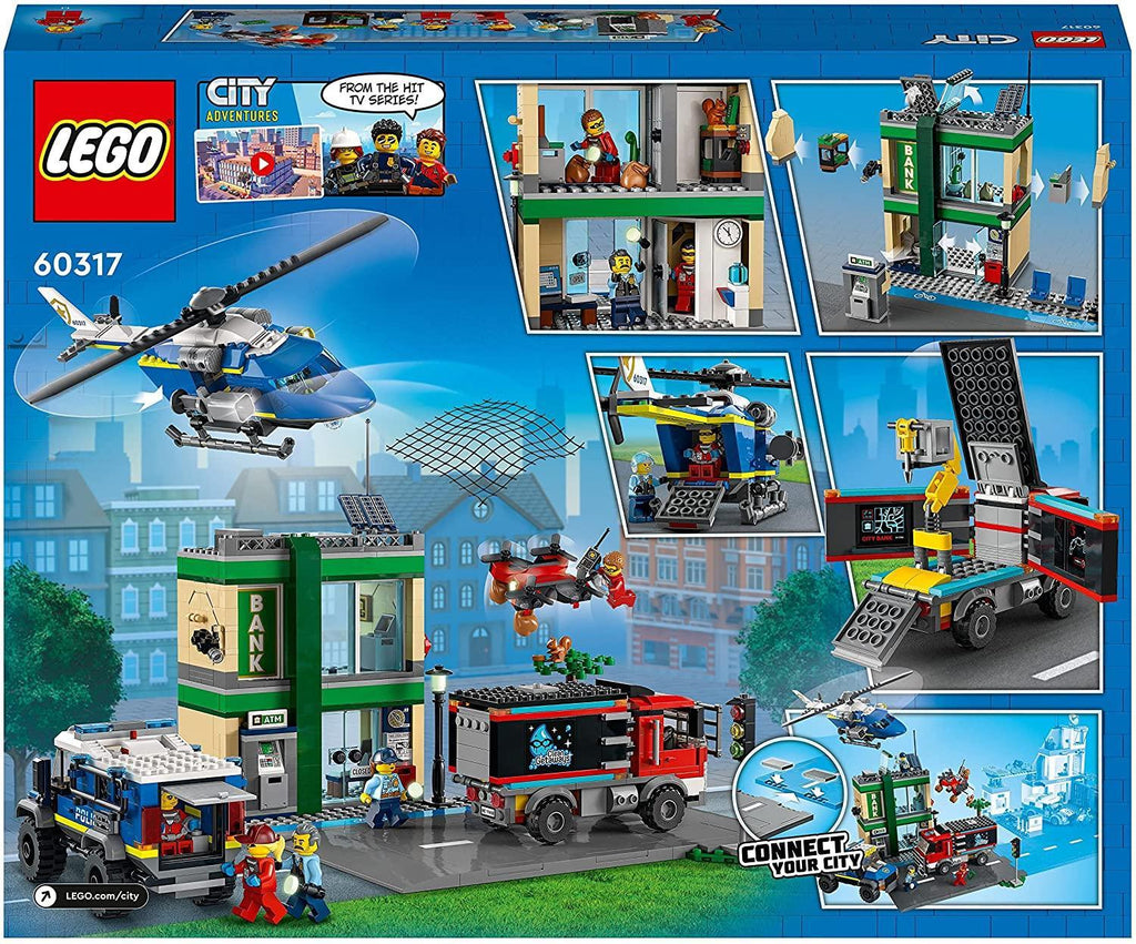 LEGO CITY 60317 Police Chase at the Bank - TOYBOX Toy Shop