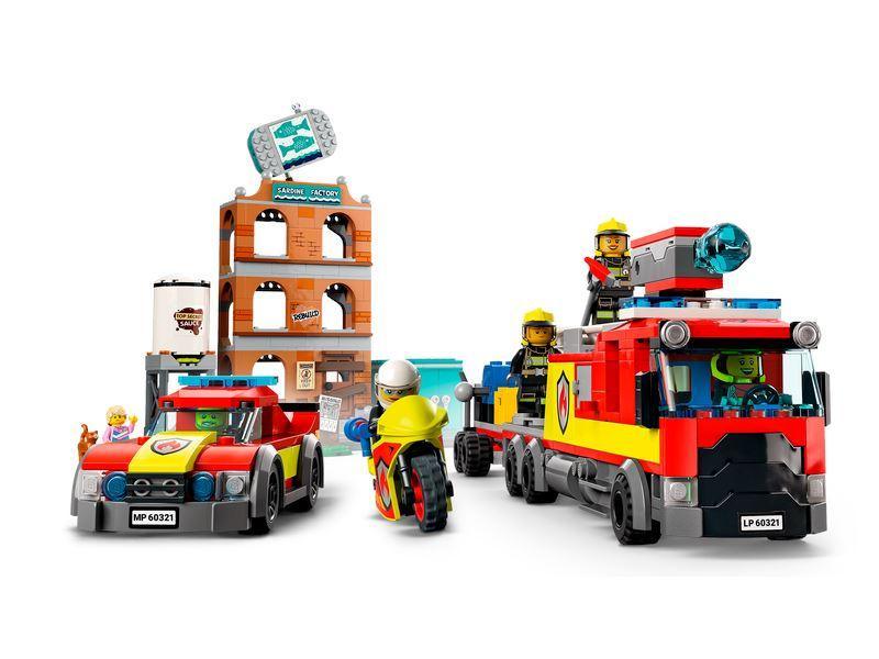 LEGO CITY 60321 Fire Brigade Playset - TOYBOX Toy Shop