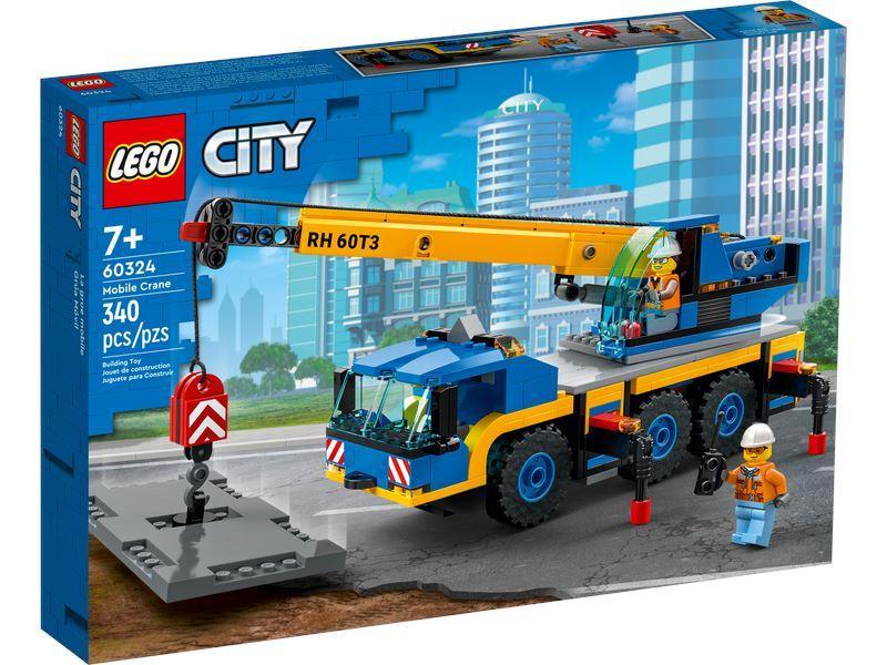 LEGO CITY 60324 Mobile Crane - TOYBOX Toy Shop