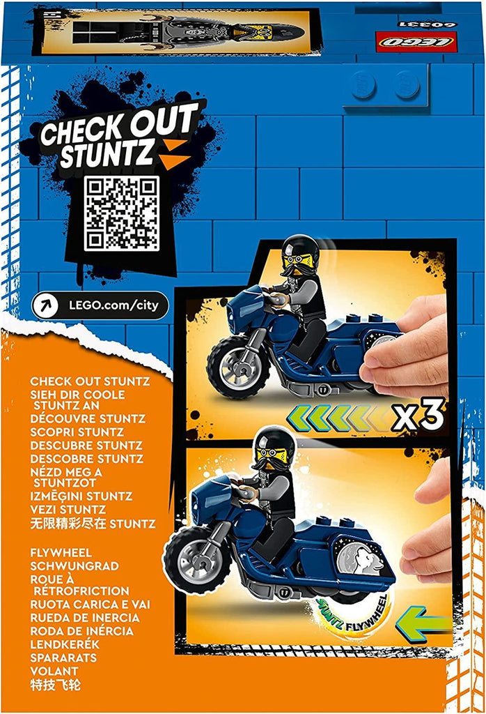 LEGO CITY 60331 Touring Stunt Bike Toy Motorbike - TOYBOX Toy Shop