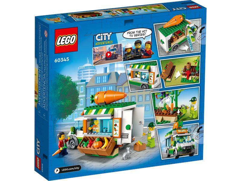 LEGO CITY 60345 Farmers Market Van Food Truck Farm Toy Set - TOYBOX Toy Shop