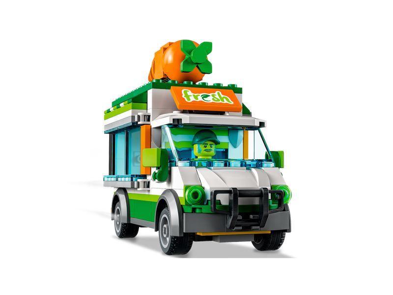 LEGO CITY 60345 Farmers Market Van Food Truck Farm Toy Set - TOYBOX Toy Shop