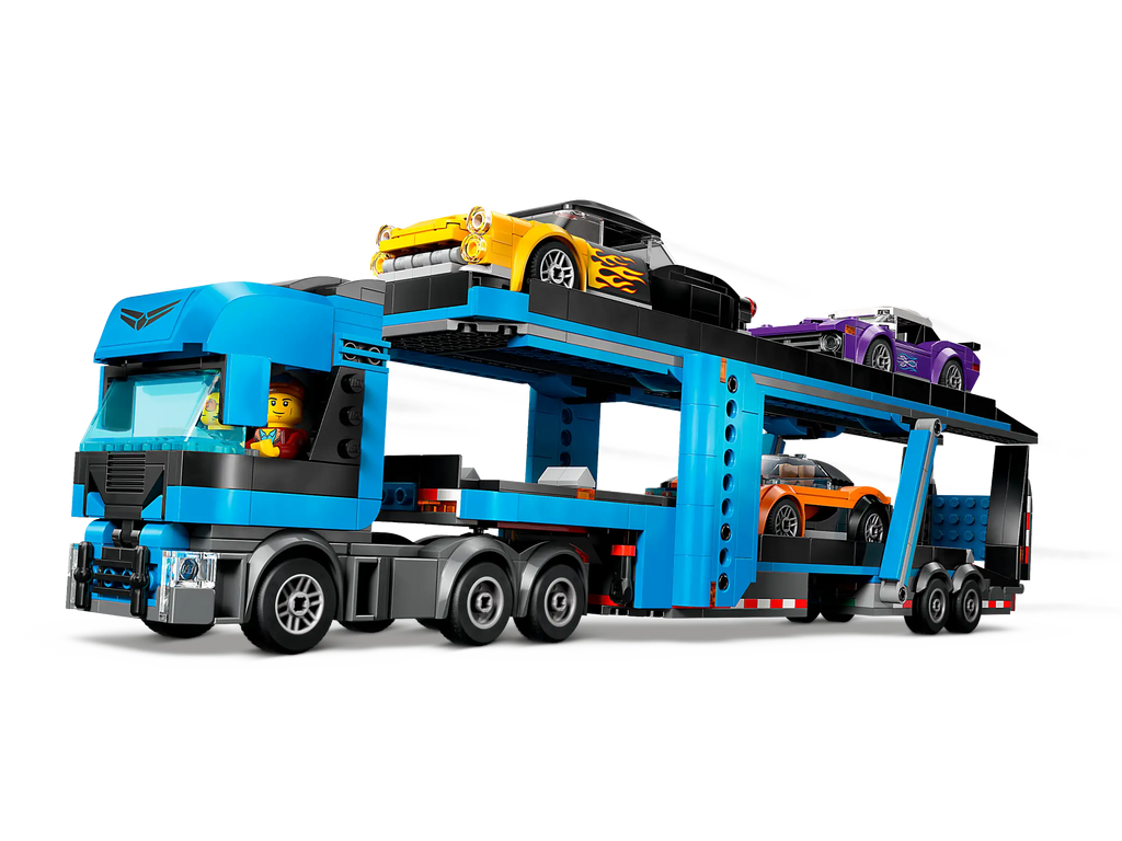 LEGO 60408 City Car Transporter Truck with Sports Cars - TOYBOX Toy Shop