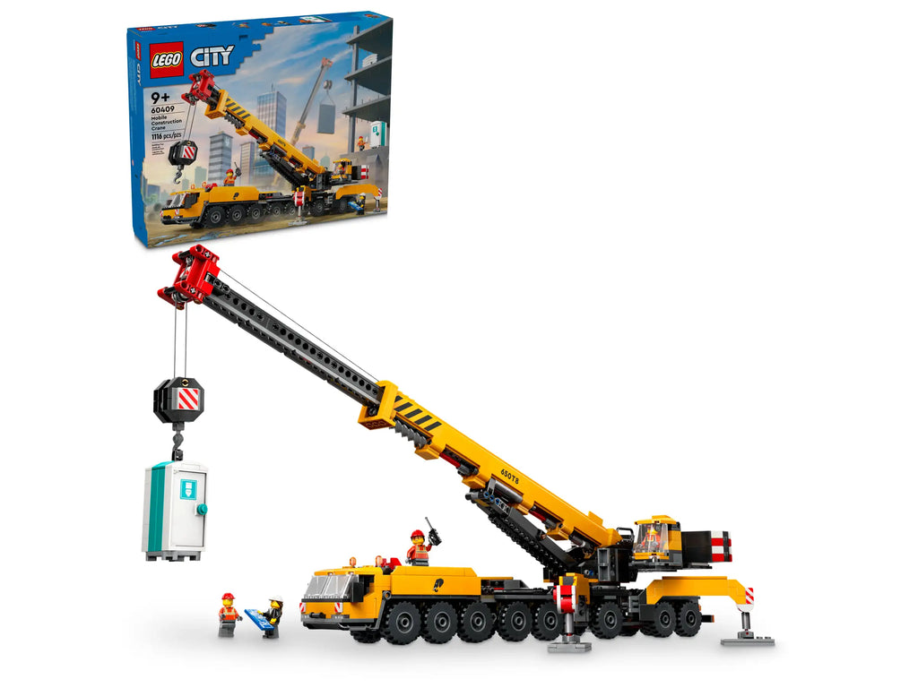 LEGO 60409 City Yellow Mobile Construction Crane - TOYBOX Toy Shop