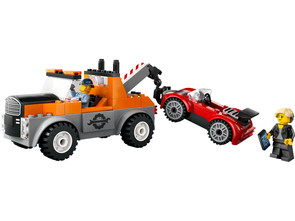 LEGO 60435 City Tow Truck and Sports Car Repair - TOYBOX Toy Shop