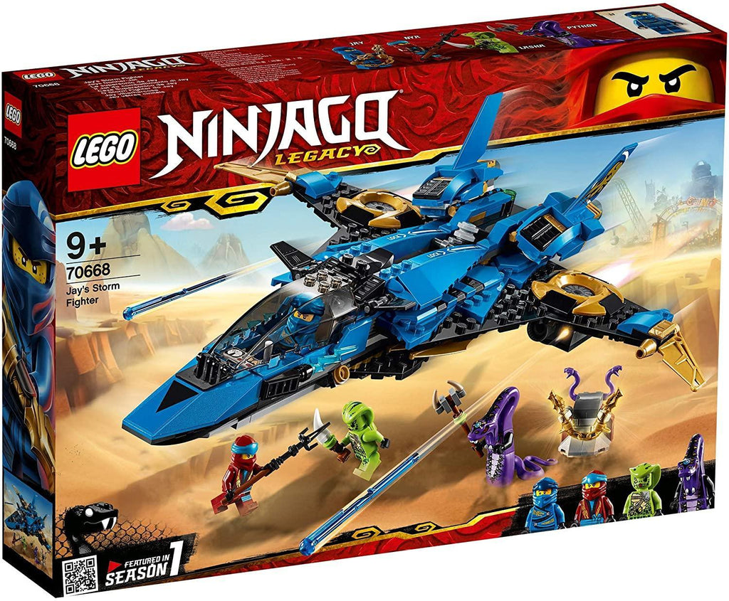 LEGO 70668 NINJAGO Jay's Storm Fighter Building Set - TOYBOX Toy Shop