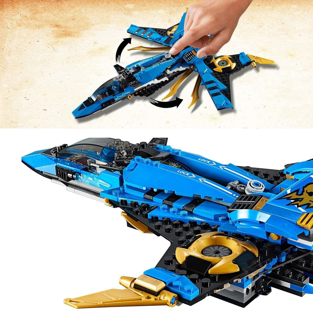 LEGO 70668 NINJAGO Jay's Storm Fighter Building Set - TOYBOX Toy Shop