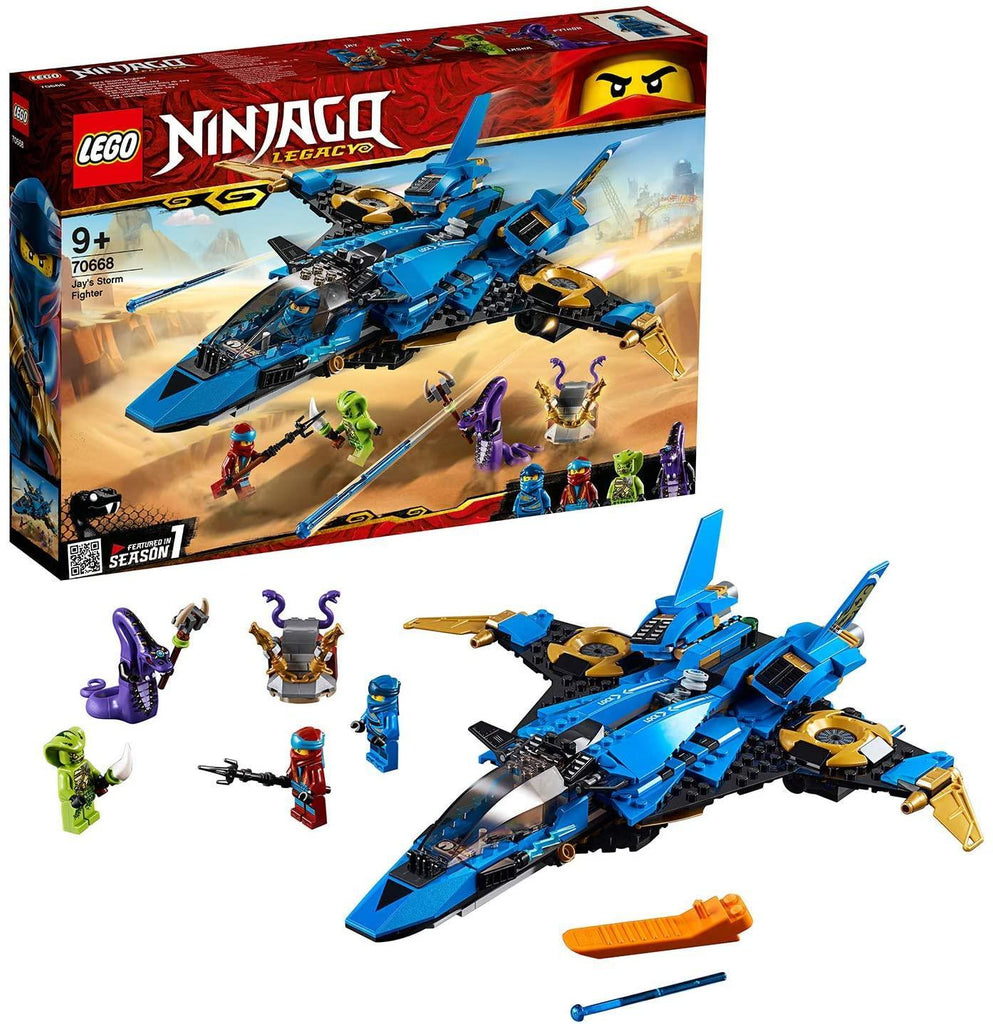 LEGO 70668 NINJAGO Jay's Storm Fighter Building Set - TOYBOX Toy Shop