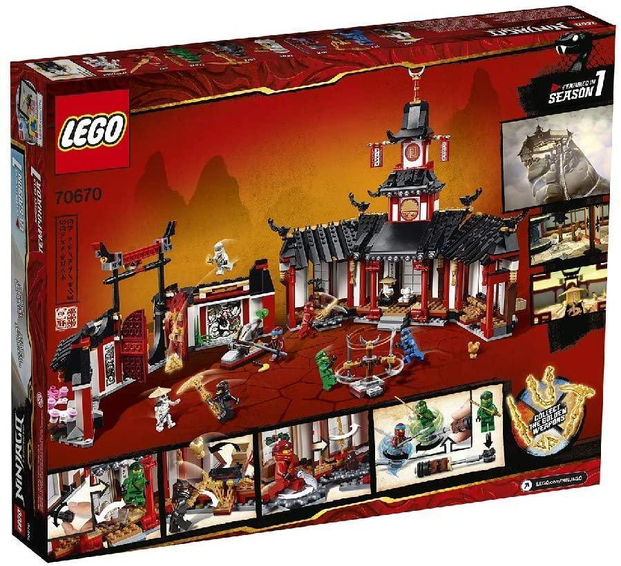 LEGO NINJAGO 70670 Monastery of Spinjitzu Minifigures Ninja Training Playground - TOYBOX Toy Shop