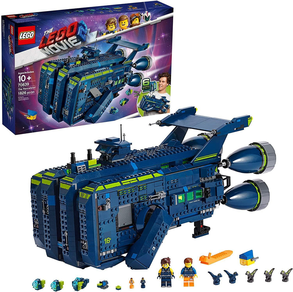 LEGO 70839 LEGO THE MOVIE 2 The Rexcelsior Building Kit - TOYBOX Toy Shop