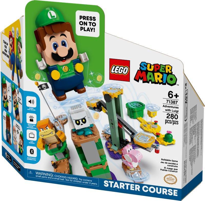 LEGO SUPER MARIO 71387 Super Mario Adventures with Luigi Starter Course - TOYBOX Toy Shop