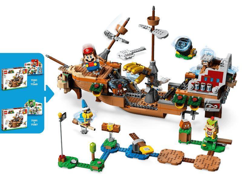 LEGO SUPER MARIO 71391 Bowser’s Airship Expansion Set - TOYBOX Toy Shop