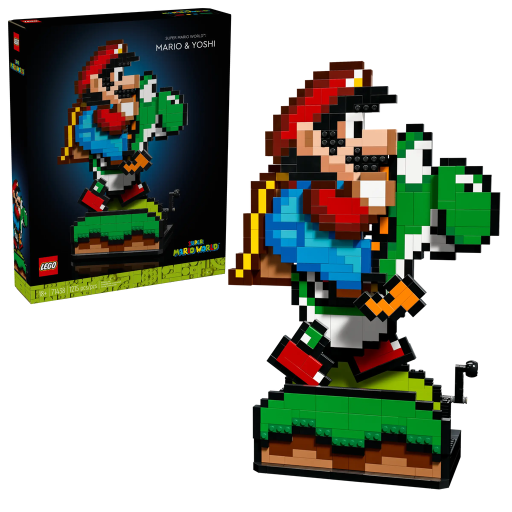 LEGO SUPER MARIO 71438 Super Mario World: Mario & Yoshi - TOYBOX Toy Shop