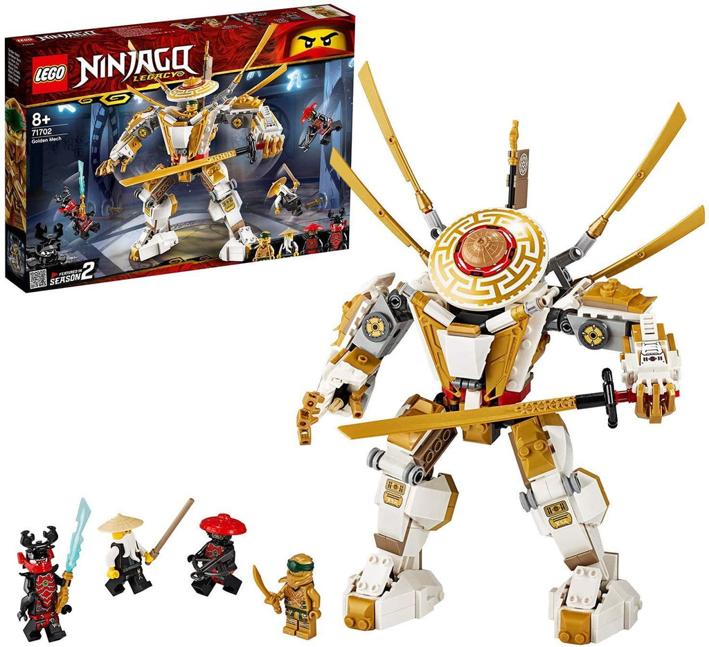 LEGO NINJAGO 71702 Legacy Golden Mech - TOYBOX Toy Shop