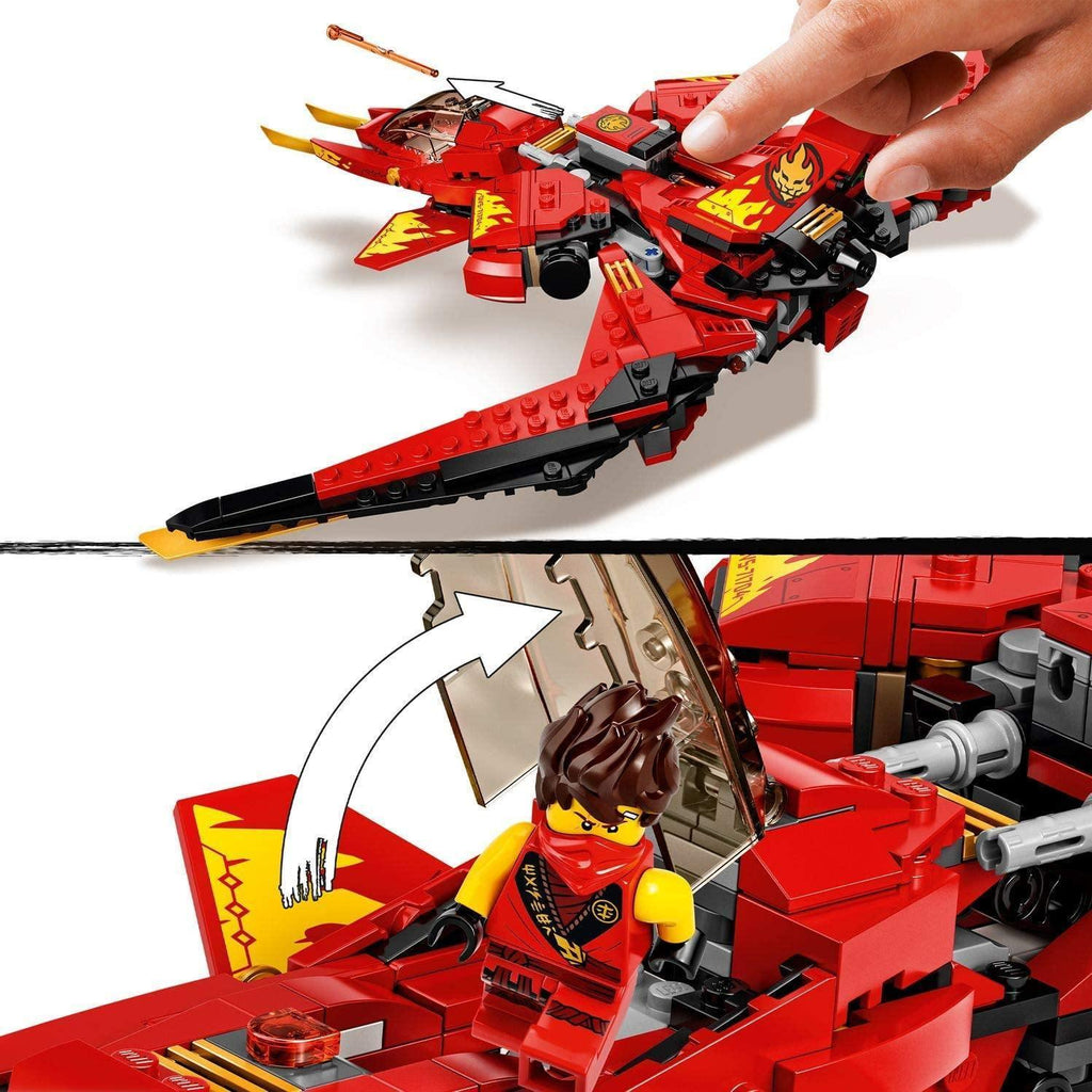 LEGO NINJAGO 71704 Kai Fighter Building Set - TOYBOX Toy Shop