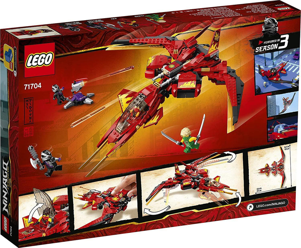 LEGO NINJAGO 71704 Kai Fighter Building Set - TOYBOX Toy Shop