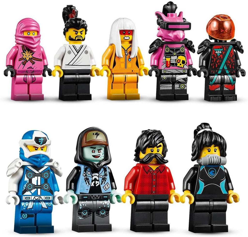 LEGO NINJAGO 71708 Gamer's Market 9 Minifigures Set - TOYBOX Toy Shop