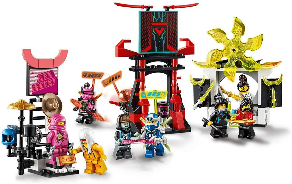 LEGO NINJAGO 71708 Gamer's Market 9 Minifigures Set - TOYBOX Toy Shop