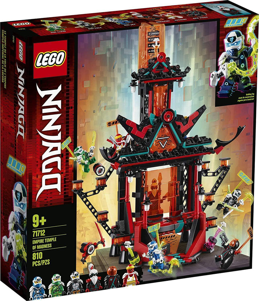 LEGO 71712 NINJAGO Empire Temple of Madness Building Kit - TOYBOX Toy Shop