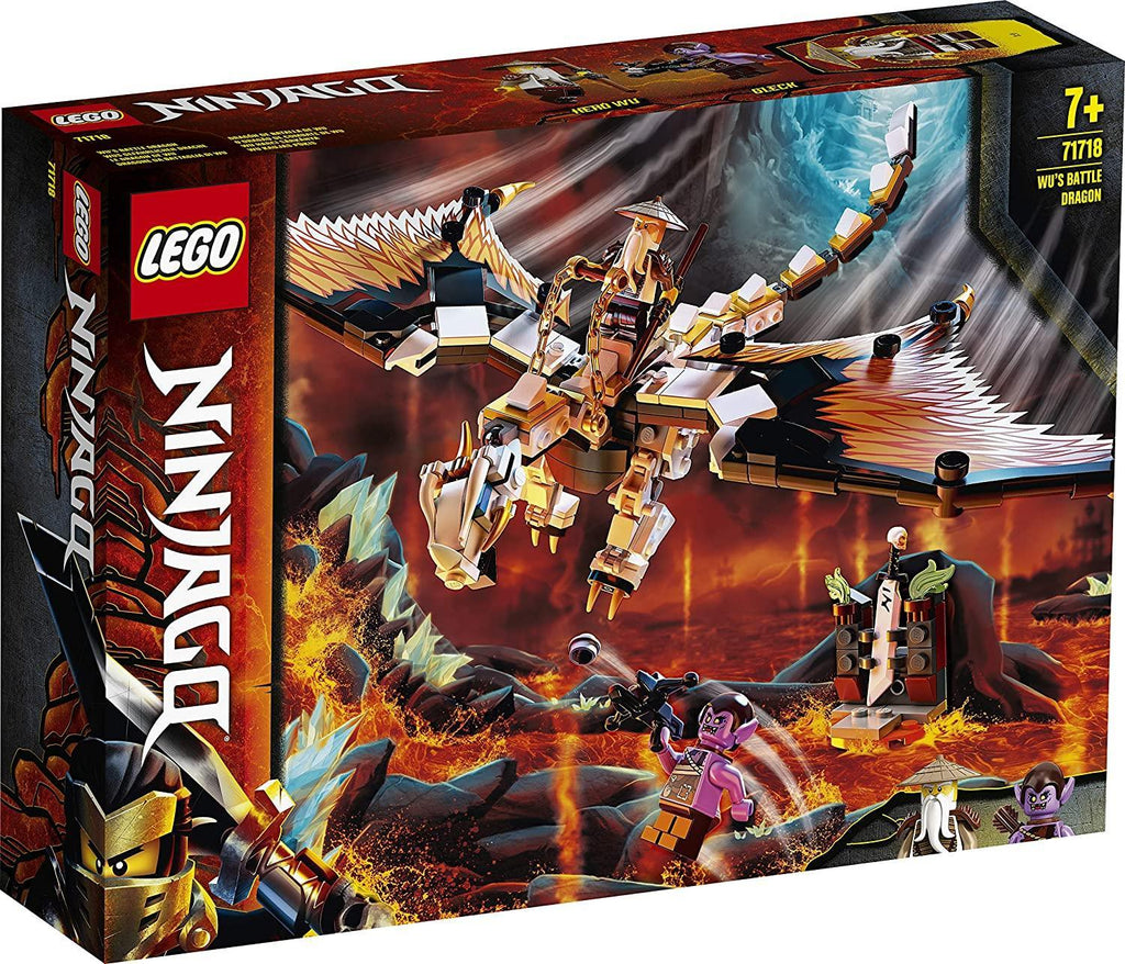 LEGO 71718 Ninjago Wu's Battle Dragon Toy - TOYBOX Toy Shop