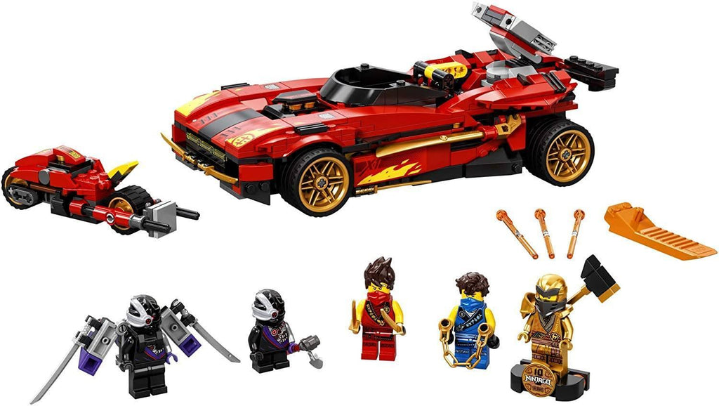 LEGO NINJAGO 71737 Legacy X-1 Ninja Charger Building Set - TOYBOX Toy Shop