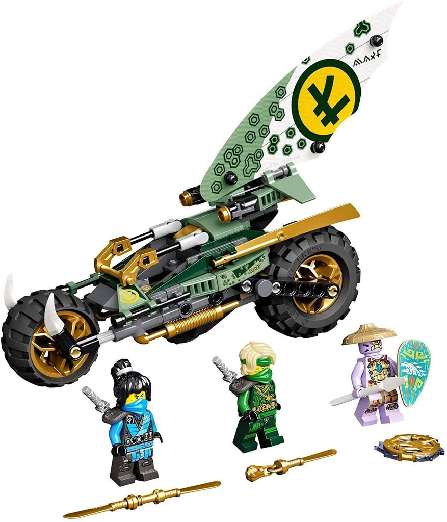 LEGO NINJAGO 71745 Lloyd’s Jungle Chopper Bike Motorbike Toy - TOYBOX Toy Shop