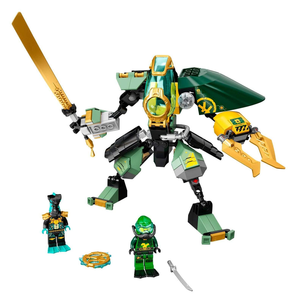 LEGO 71750 NINJAGO Lloyd’s Hydro Mech Action Figure Set - TOYBOX Toy Shop