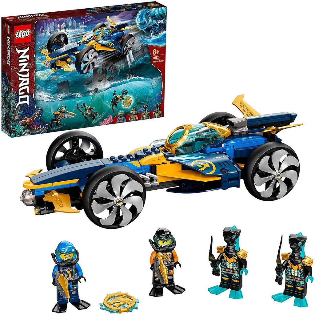 LEGO 71752 Ninjago Ninja Underwater Speeder - TOYBOX Toy Shop