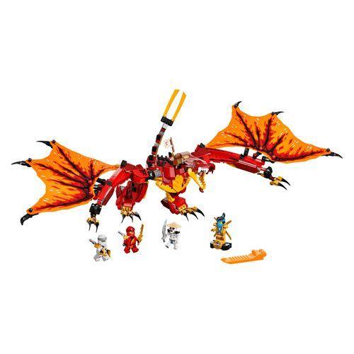 LEGO 71753 NINJAGO Legacy Fire Dragon Attack Ninja Toy Set - TOYBOX Toy Shop