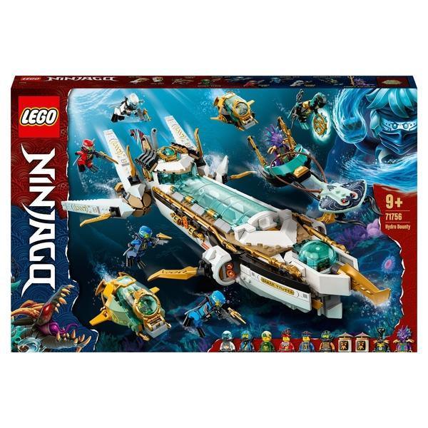 LEGO 71756 Hydro Bounty Submarine Toy Building Set - TOYBOX Toy Shop