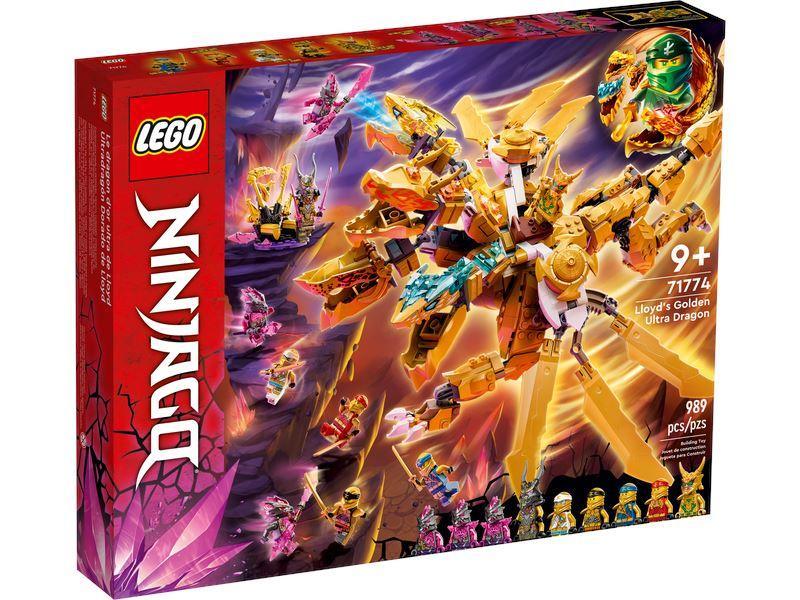 LEGO NINJAGO 71774 Lloyd’s Golden Ultra Dragon - TOYBOX Toy Shop