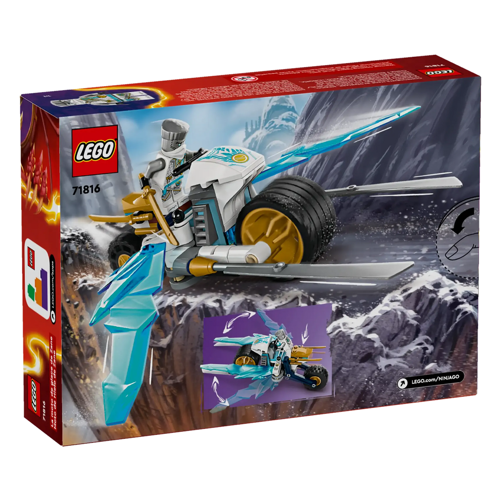 LEGO 71816 NINJAGO Zane's Ice Motorcycle - TOYBOX Toy Shop