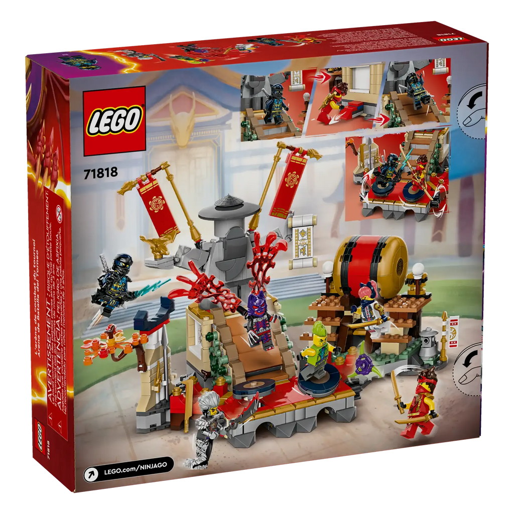 LEGO 71818 NINJAGO Tournament Battle Arena - TOYBOX Toy Shop