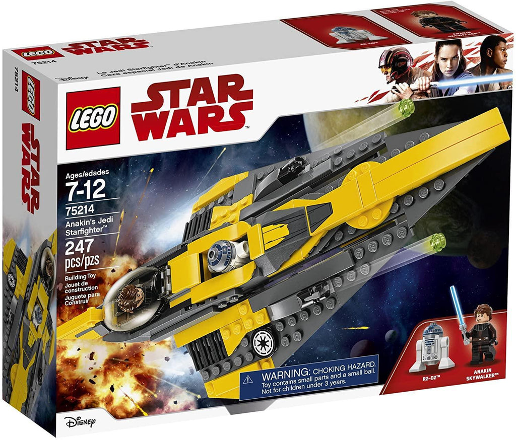 LEGO STAR WARS 75214 Anakin's Jedi Starfighter™ - TOYBOX Toy Shop