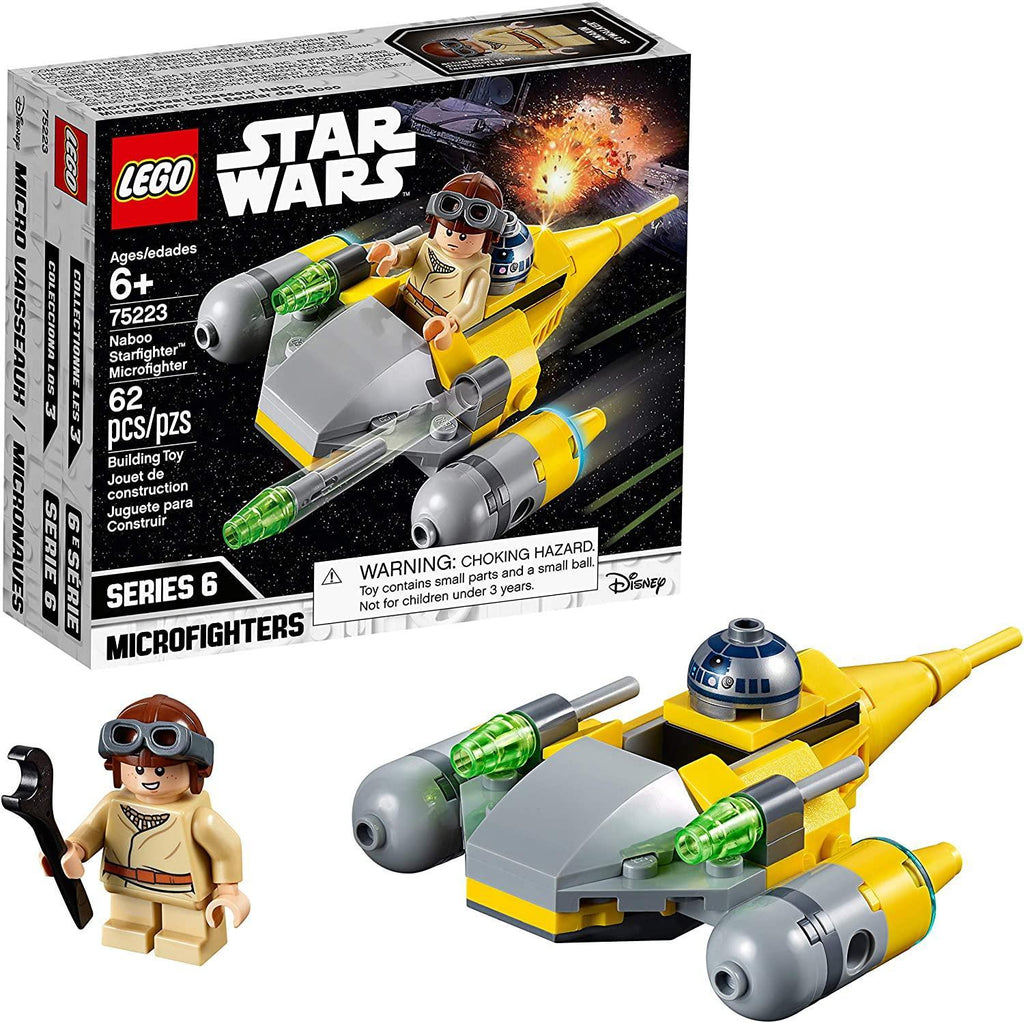 LEGO STAR WARS 75223 Star Wars Naboo Starfighter Microfighter - TOYBOX Toy Shop