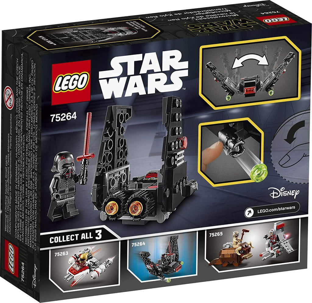 LEGO STAR WARS 75264 Star Wars Kylo Ren’s Shuttle Microfighter - TOYBOX Toy Shop