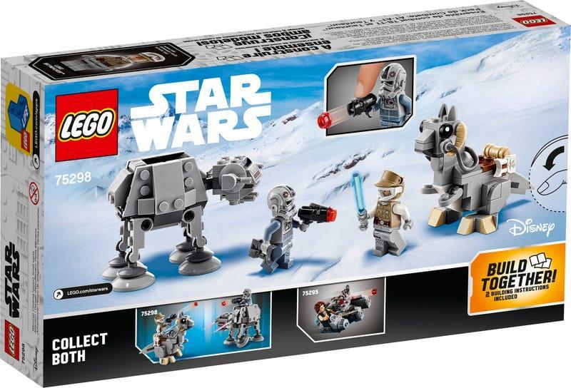 LEGO STAR WARS 75298 Star Wars AT-AT vs Tauntaun Microfighters - TOYBOX Toy Shop