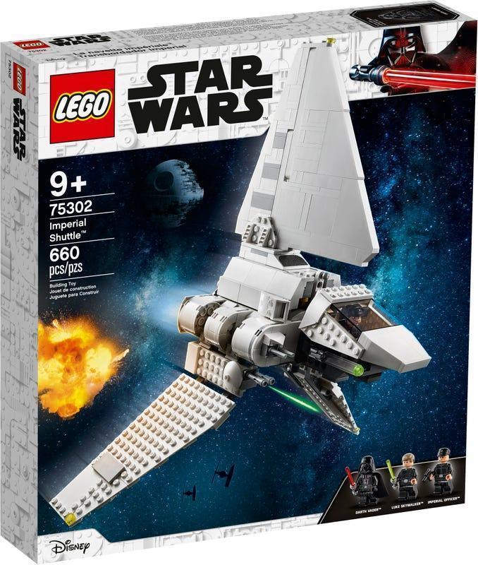 LEGO STAR WARS 75302 Star Wars Imperial Shuttle Building Set - TOYBOX Toy Shop