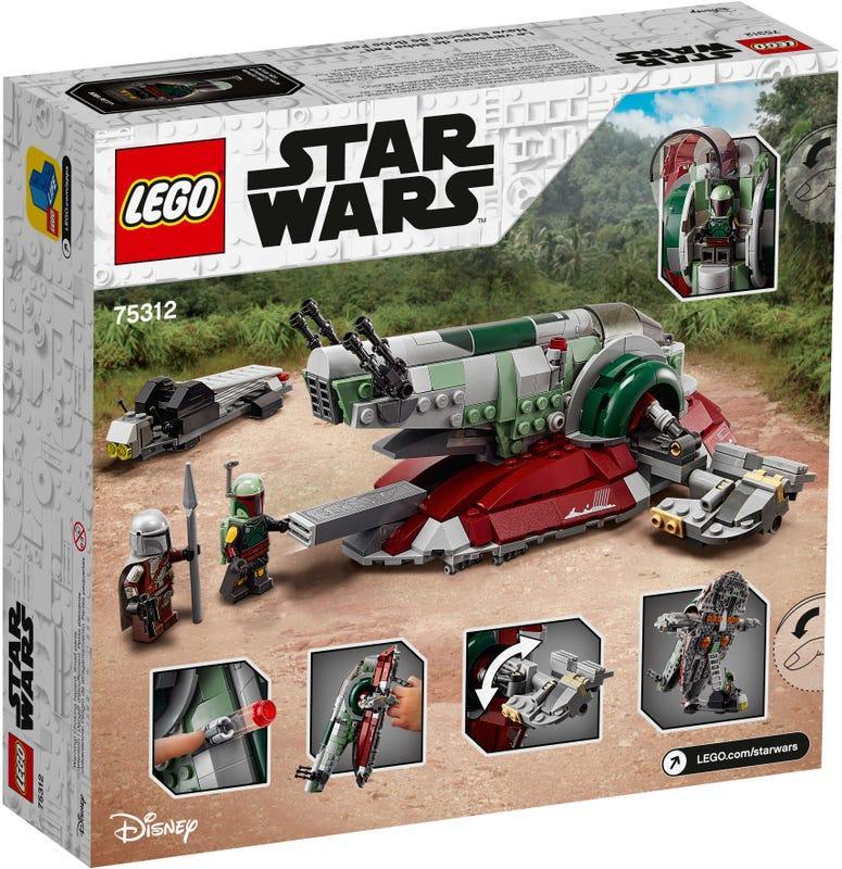 LEGO STAR WARS 75312 Star Wars Boba Fett’s Starship - TOYBOX Toy Shop