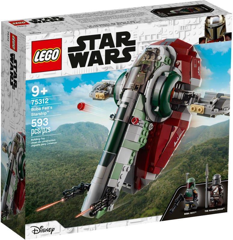 LEGO STAR WARS 75312 Star Wars Boba Fett’s Starship - TOYBOX Toy Shop