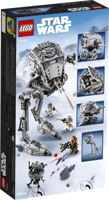 LEGO STAR WARS 75322 Star Wars Hoth AT-ST Building Kit - TOYBOX Toy Shop