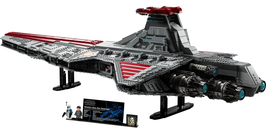 LEGO 75367 STAR WARS Venator-Class Republic Attack Cruiser - TOYBOX Toy Shop