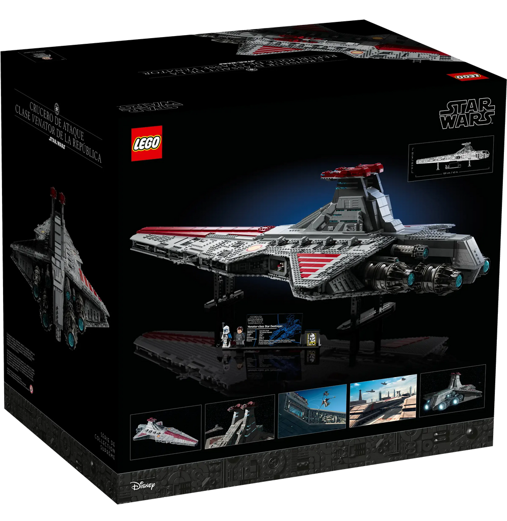 LEGO 75367 STAR WARS Venator-Class Republic Attack Cruiser - TOYBOX Toy Shop