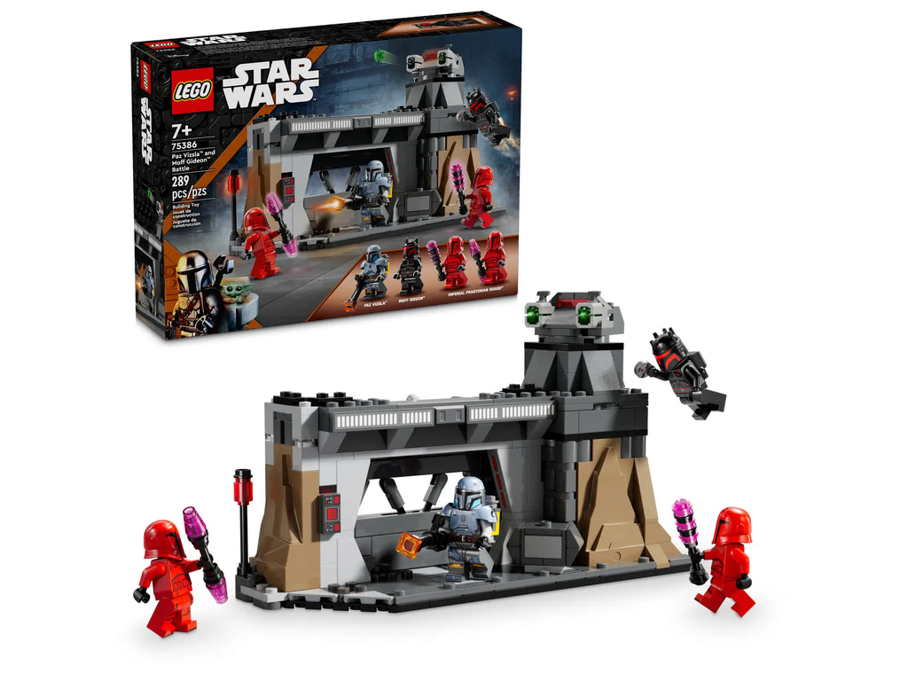 LEGO 75386 Star Wars™ Paz Vizsla™ and Moff Gideon™ Battle - TOYBOX Toy Shop