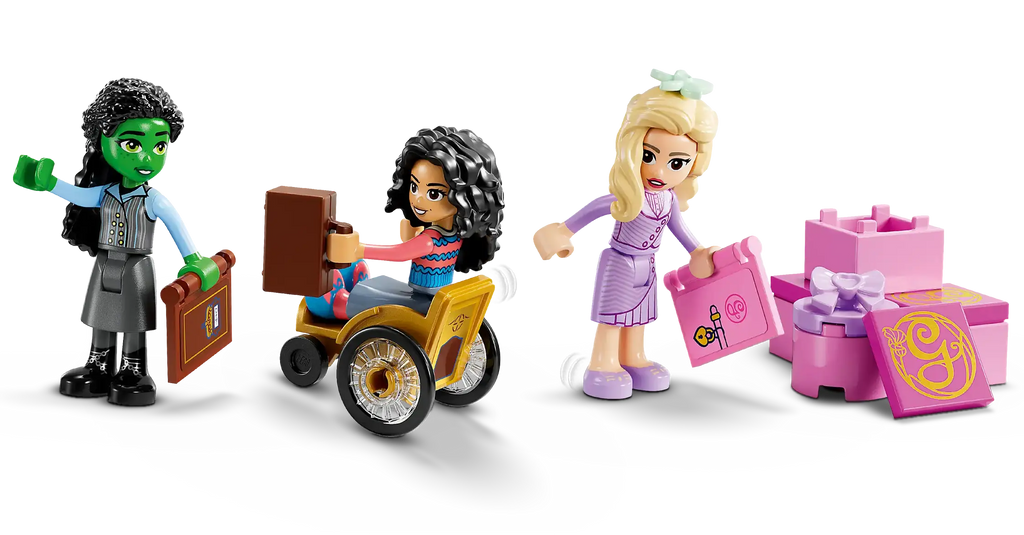 LEGO 75681 Wicked Glinda, Elphaba & Nessarose at Shiz University - TOYBOX Toy Shop