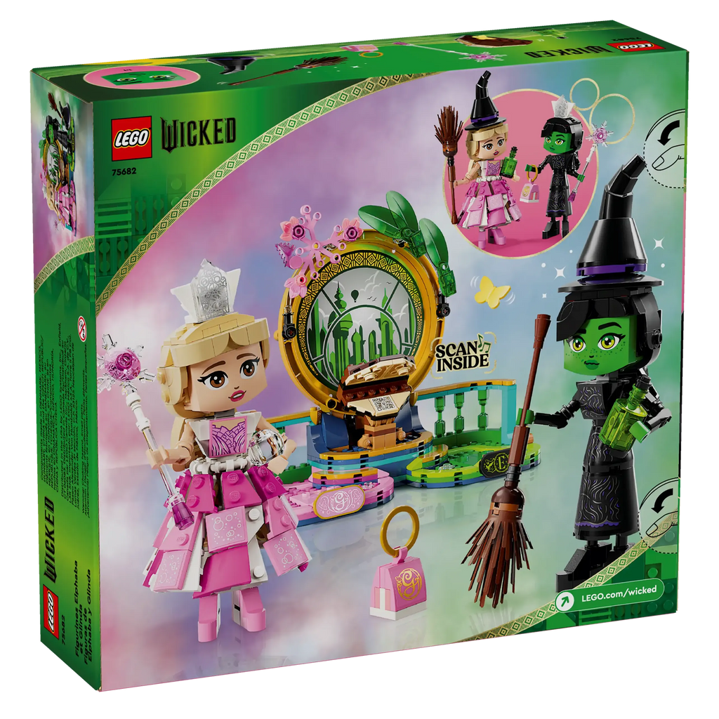 LEGO 75682 Wicked Elphaba & Glinda Figures - TOYBOX Toy Shop