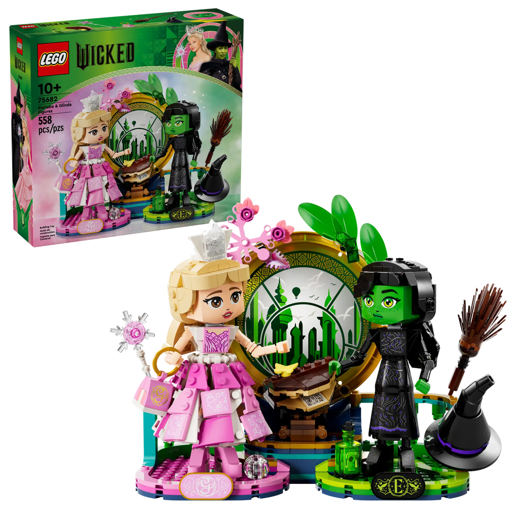 LEGO 75682 Wicked Elphaba & Glinda Figures - TOYBOX Toy Shop