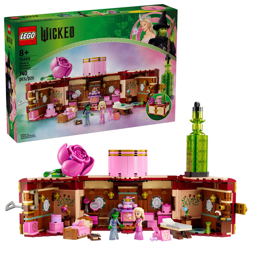 LEGO 75683 Wicked Glinda & Elphaba's Dormitory - TOYBOX Toy Shop