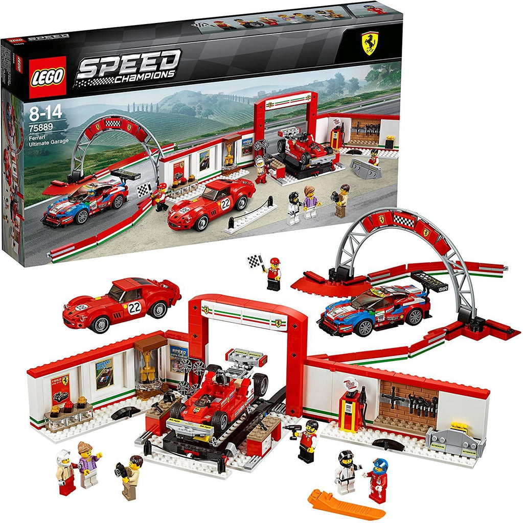 LEGO 75889 Ferrari Ultimative Garage - TOYBOX Toy Shop