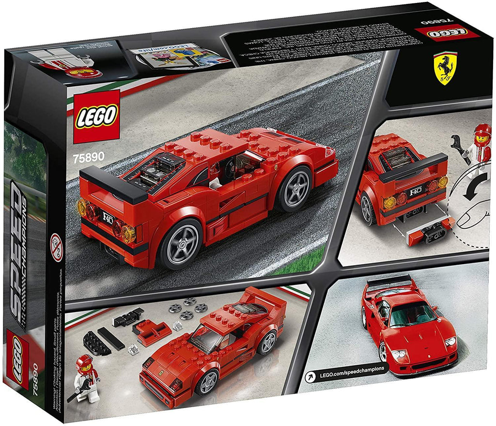 LEGO SPEED CHAMPIONS 75890 Ferrari F40 - TOYBOX Toy Shop